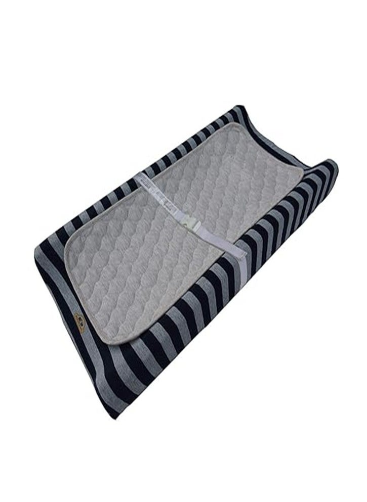 Goolsky  Quilted Thicker Waterproof Changing Pad Liners, 3 Count (Gray)