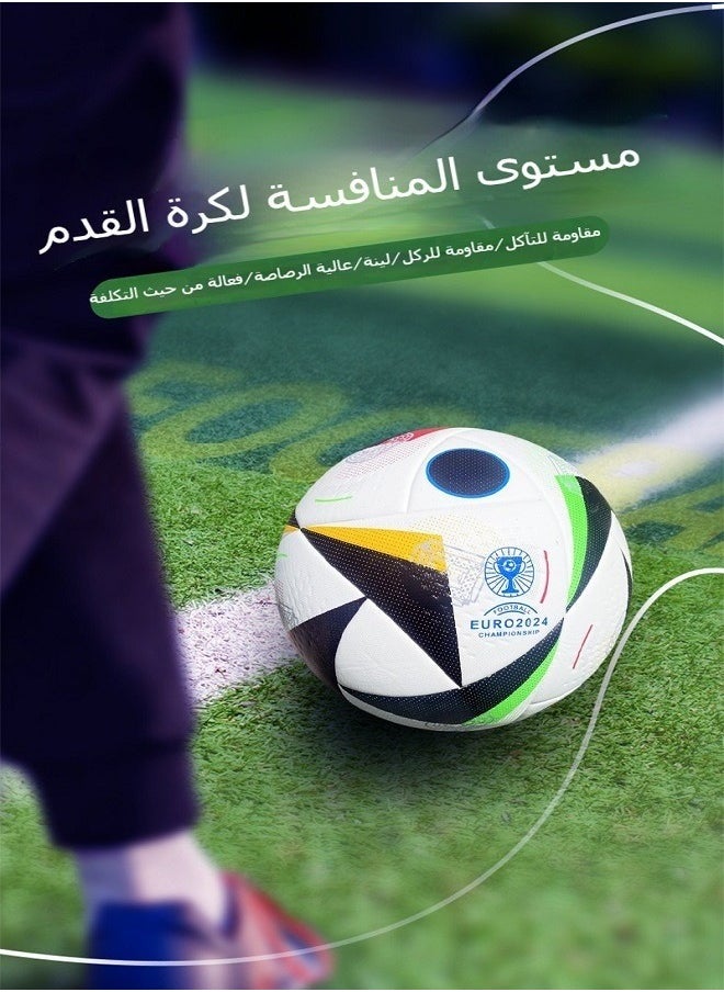 Euro 2024 Sala Football | High-Performance Indoor Ball with Superior Grip and Control | Competitive Quality Soccer Ball