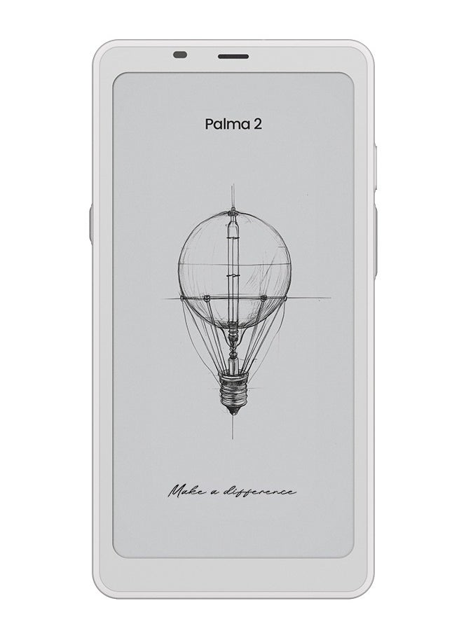 BOOX Palma2 6GB+128GB Mobile ePaper With Octa-Core + BSR GPU, Front Light,16MP Rear Camera, w/o sim, White