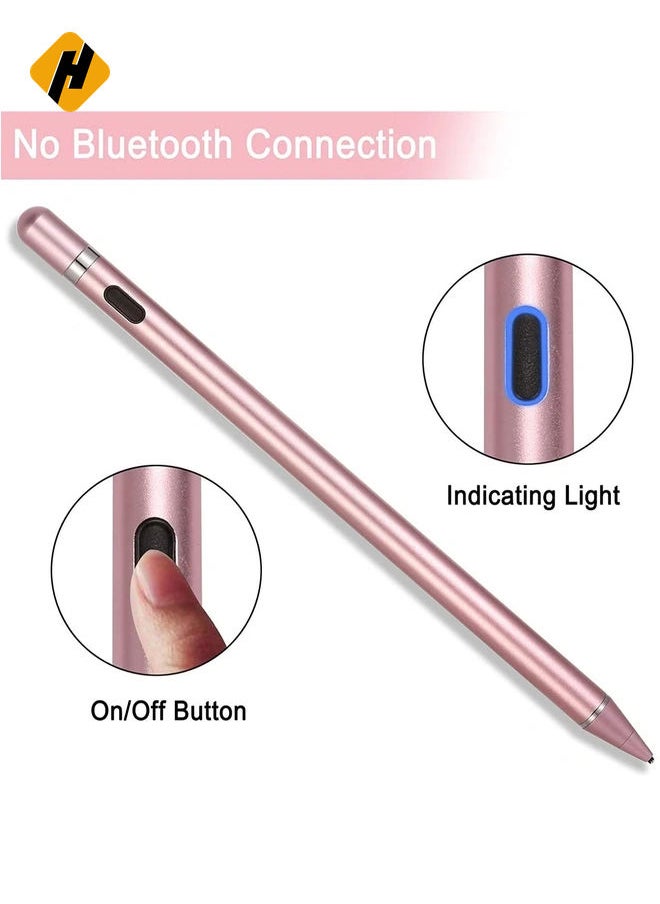 Active Stylus Pens for Touch Screens, Digital Stylish Pen Pencil Rechargeable Compatible with Most Capacitive Touch Screens