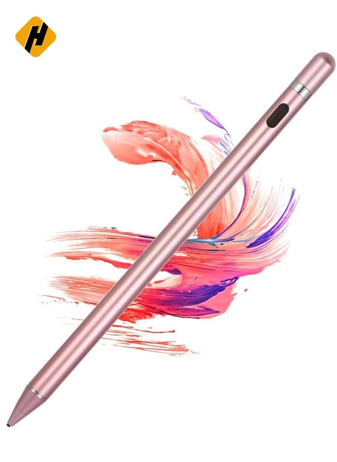 Active Stylus Pens for Touch Screens, Digital Stylish Pen Pencil Rechargeable Compatible with Most Capacitive Touch Screens