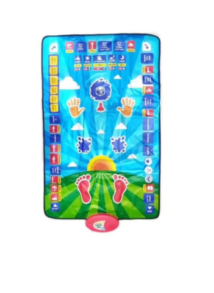 Prayer Mat – Fun & Educational Salah Learning Tool | Electronic Islamic Prayer Rug for Children