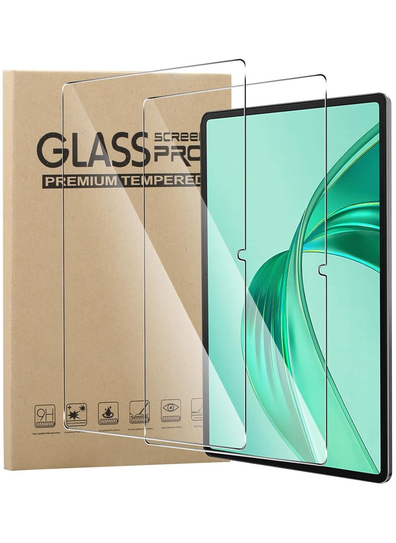 [2-Pack] 9H Hardness Screen Protector for Honor Pad x8A 2024, HD Clear, Easy to Install, Anti-scratch Bubble Free Tempered Glass