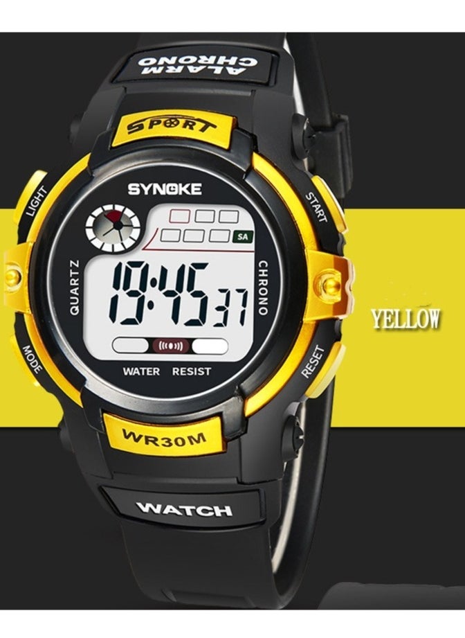 Children's Student Sports Luminous Waterproof Electronic Watch