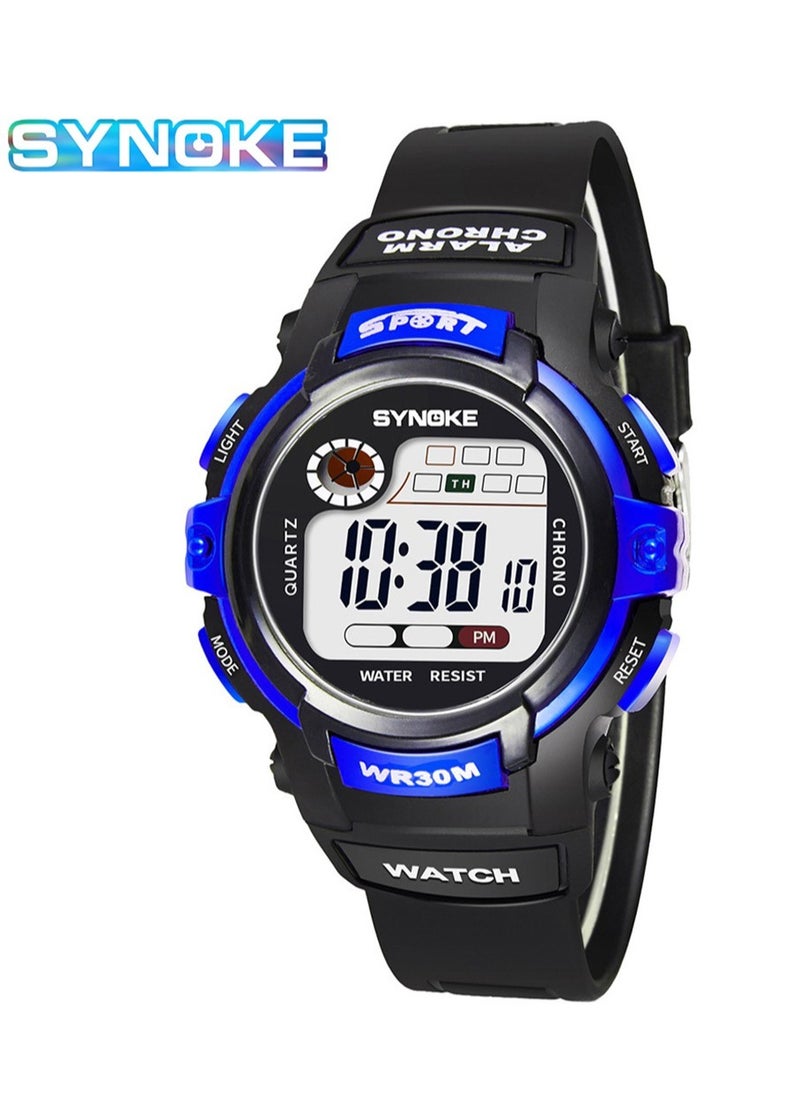 Children's Student Sports Luminous Waterproof Electronic Watch