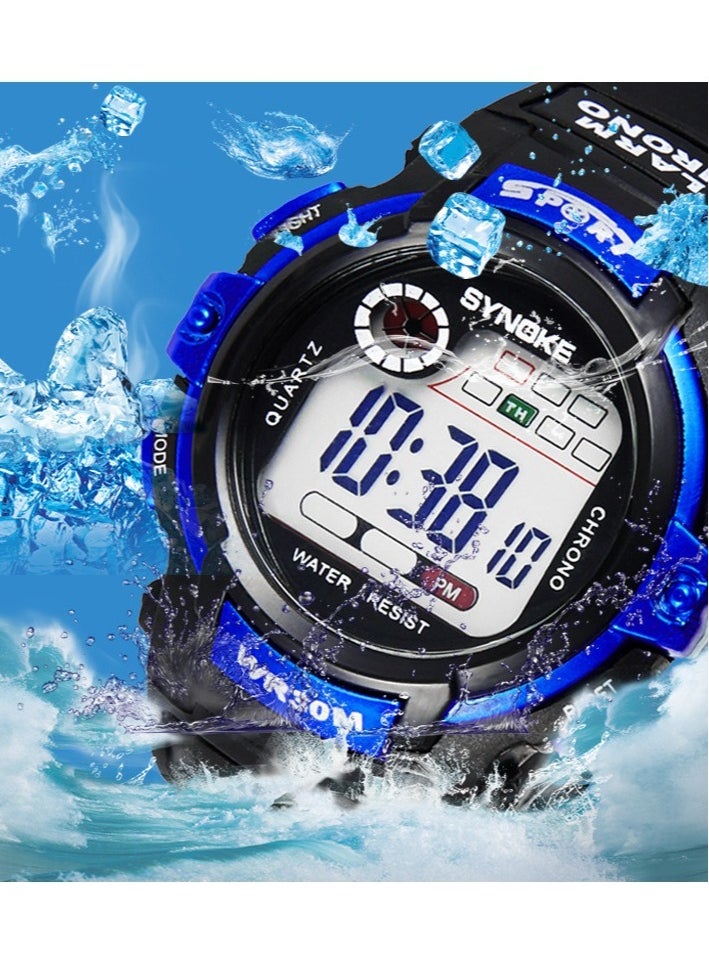 Children's Student Sports Luminous Waterproof Electronic Watch