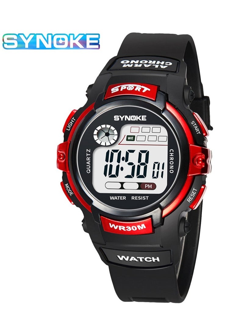 Children's Student Sports Luminous Waterproof Electronic Watch