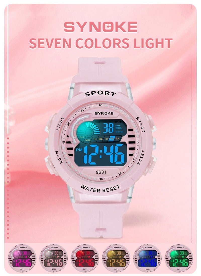 Colorful Luminous Children's And Students' Multifunctional Electronic Watch