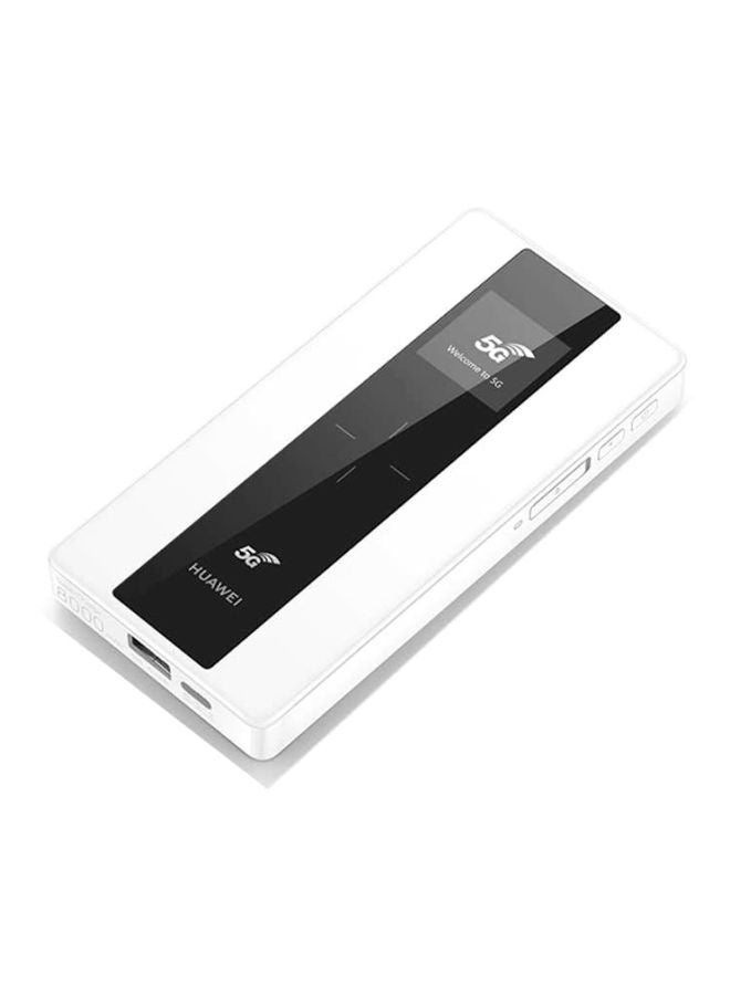 8000.0 mAh Wireless 5G Powerbank Wifi Router White