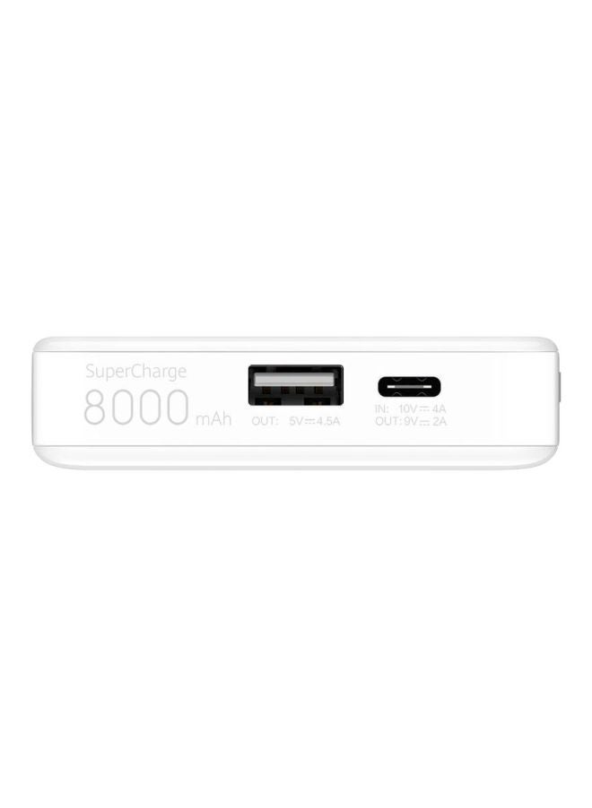 8000.0 mAh Wireless 5G Powerbank Wifi Router White