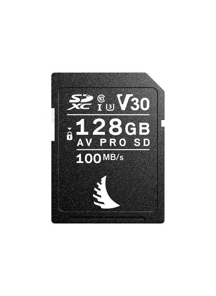 AV PRO SD MK2 Card 128GB, UHS-I / V30 / U3 / Class 10, Read:100 MB/s Write:92 MB/s 4k -AB-AVP128SDV30