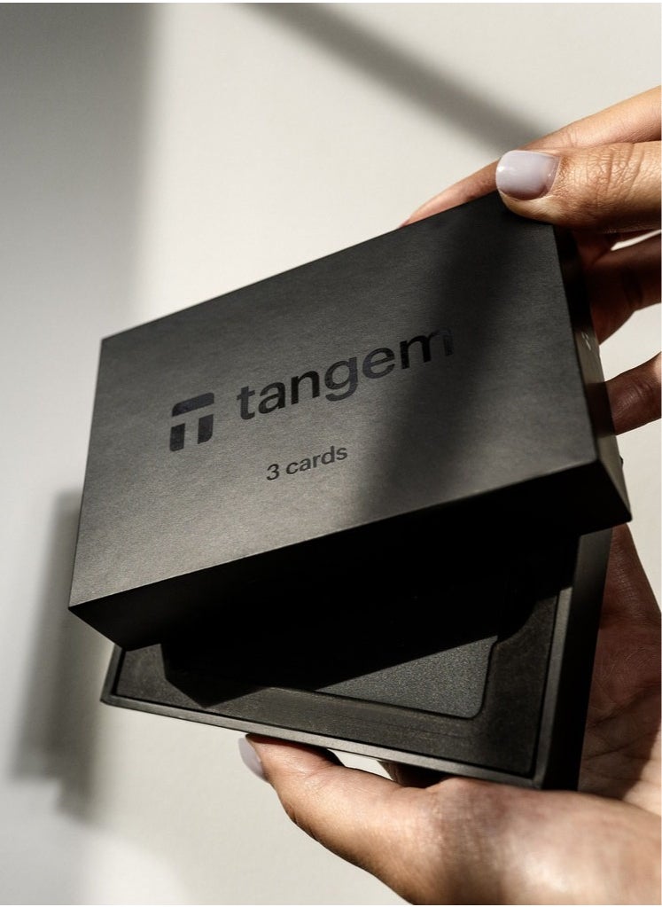 Tangem Crypto Hardware Wallet 2.0 [PACK OF 3] - Stealth Black