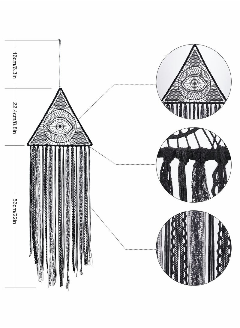 Black tassel dream catcher/dream chaser shop dream net wind chime home decoration