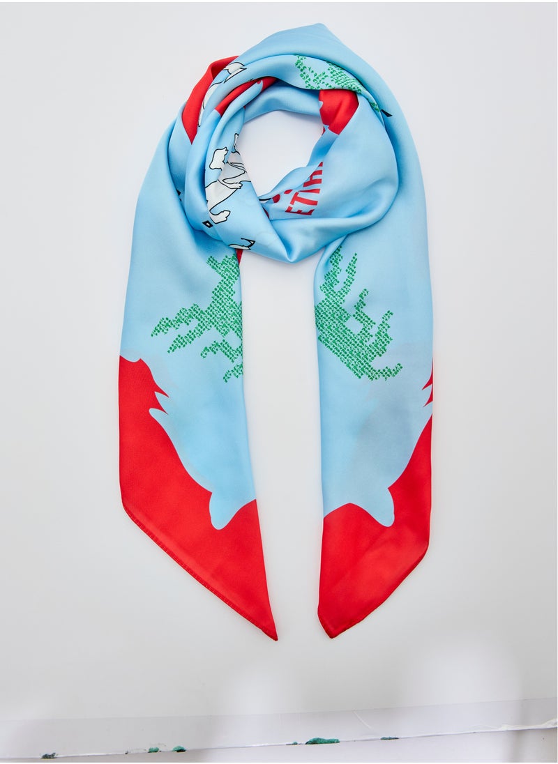 Eid Al Etihad Scarf Blue