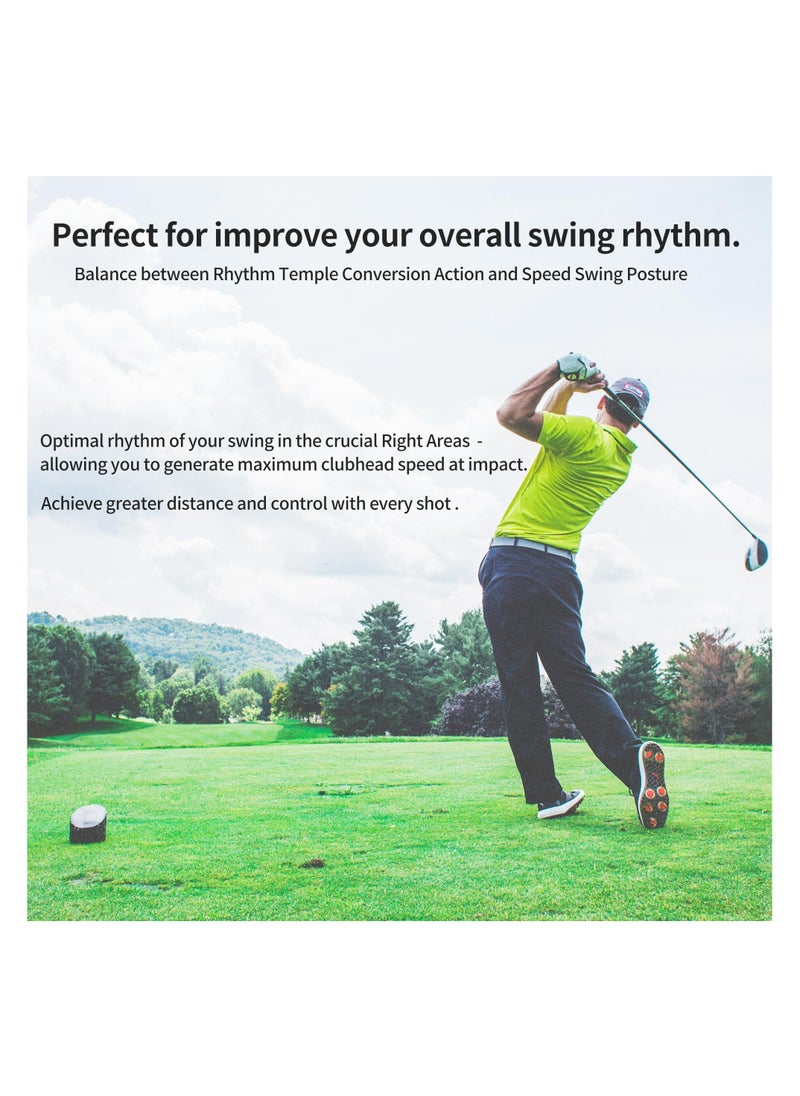 Golf Swing Rope Trainer, Golf Swing Training Aid for Warmup Posture Corrector, Golf Swing Pracice Rope for Beginner, Warm-up Exercise Assistance Posture Corrector, Golf Swing Trainer for Golf Lover