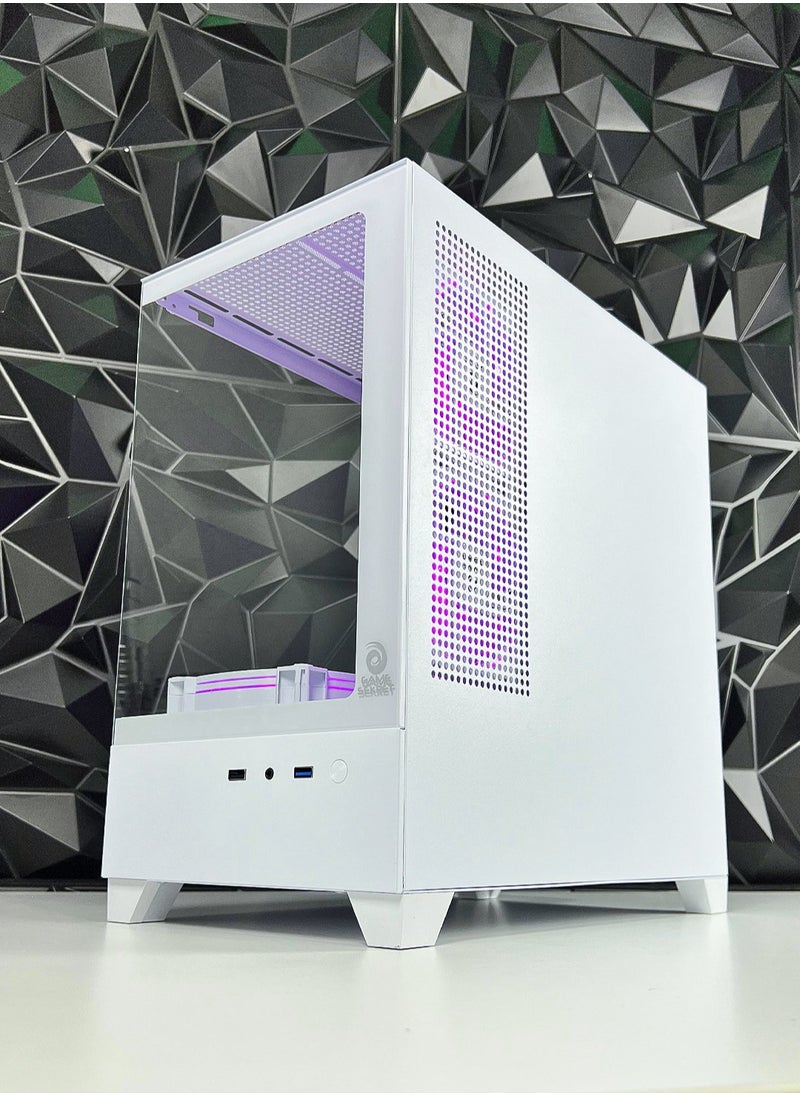 Nova Skye Gaming PC - Intel Core i5-11400F Processor | NVIDIA RTX 3050 8GB GPU | 16GB DDR4 RAM | 1TB M.2 NVMe SSD | Air Cooler | WiFi + Bluetooth Ready | Windows 11 Pro | Game Sekret Desktop Computer Tower (White)