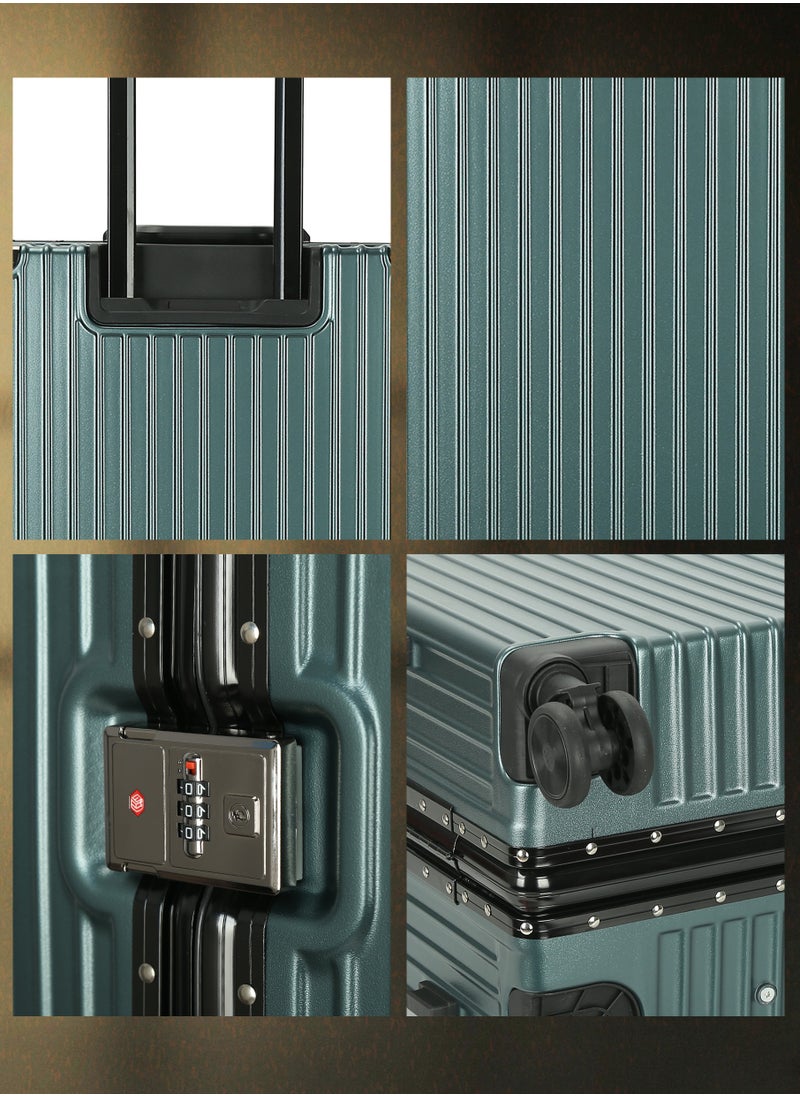 PC Hard Side Zipperless Luggage Set of 3 PCS TSA Lockable Travel Suitcase