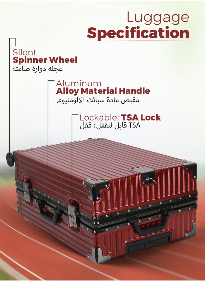 PC Hard Side Zipperless Luggage Set of 3 PCS TSA Lockable Travel Suitcase 20/25/29 Inches