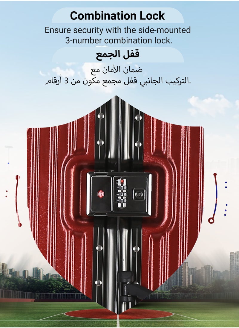 PC Hard Side Zipperless Luggage Set of 3 PCS TSA Lockable Travel Suitcase 20/25/29 Inches