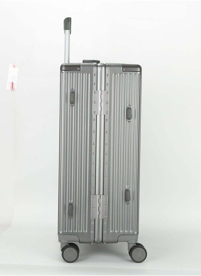 PC Hard Side Zipperless Luggage Set of 3 PCS TSA Lockable Travel Suitcase With Cup Holder 20/25/29 Inches