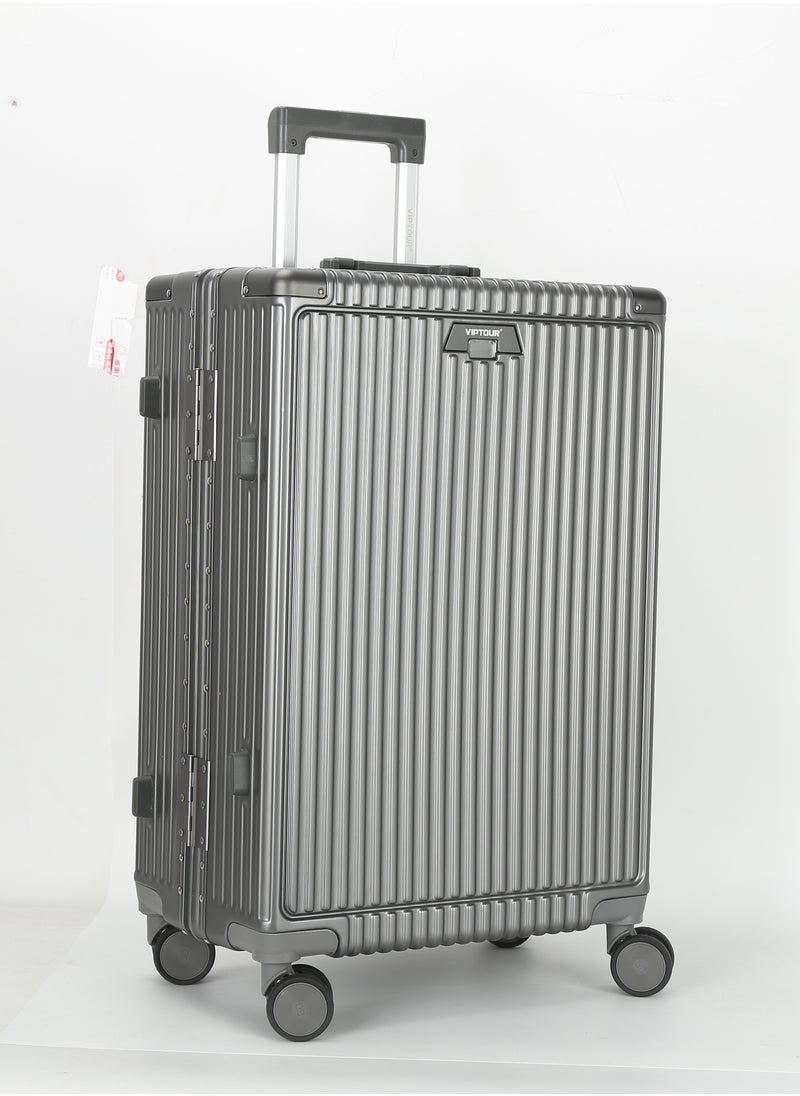 PC Hard Side Zipperless Luggage Set of 3 PCS TSA Lockable Travel Suitcase With Cup Holder 20/25/29 Inches