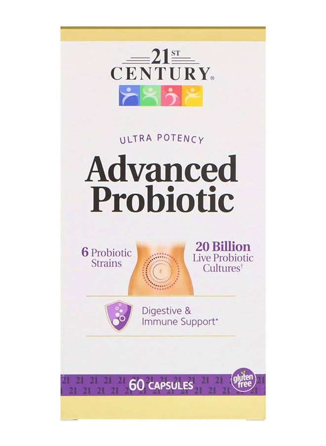 Advanced Probiotics 20 Billions Caps 60S