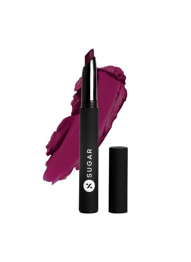 Matte Attack Lipstick For Women | Transferproof & Smudgeproof | Lasts Upto 12Hrs | Enriched With Jojoba Oil | 2Gm - The Grandberries