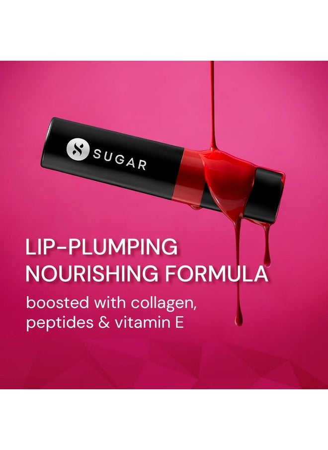 Partner In Shine Transferproof Glossy Lipstick | Lasts Upto 24Hrs | Transferproof & Smudgeproof - 3Ml - 11 Ruby Rioja