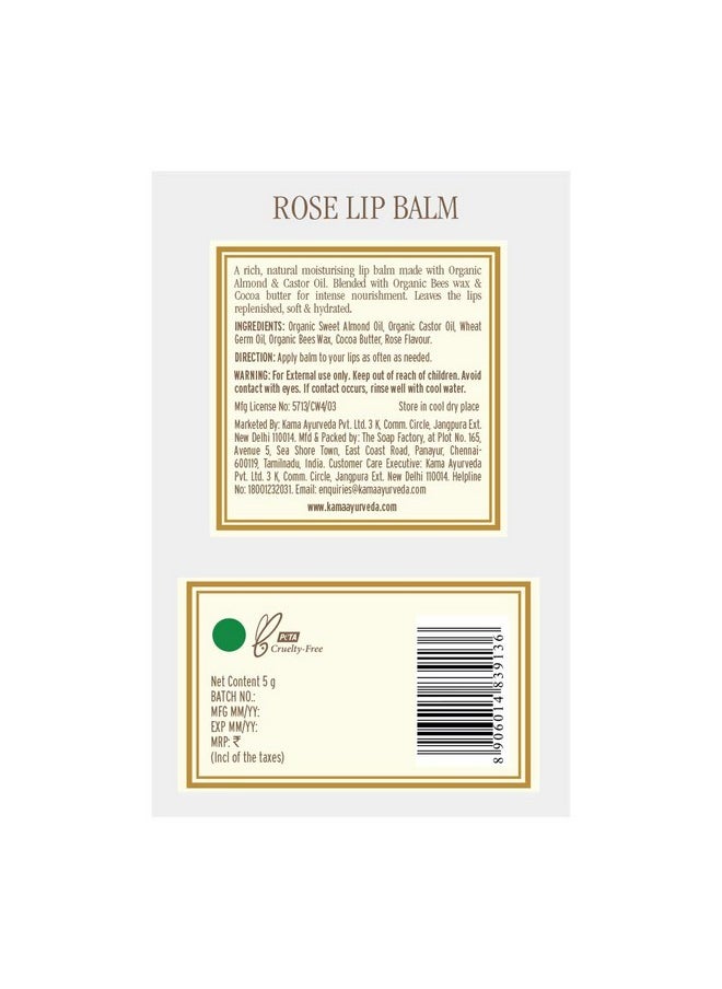 Rose Lip Care 5Gm