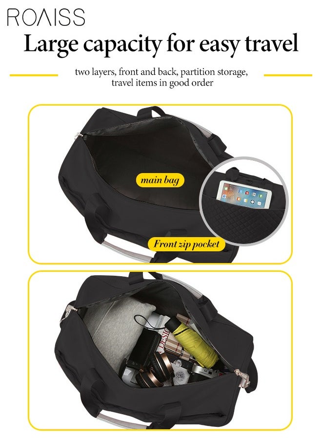 Travel Bag New Dry and Wet Separation Luggage Bag with Large Capacity and Multifunctional Portable Fitness Bag Can Be Put into Trolley Case to Store