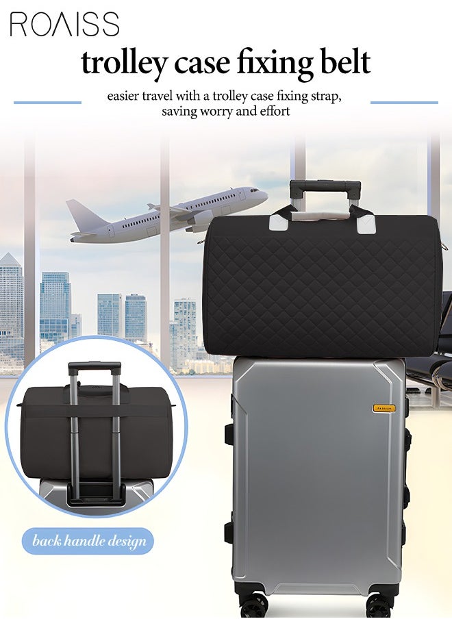 Travel Bag New Dry and Wet Separation Luggage Bag with Large Capacity and Multifunctional Portable Fitness Bag Can Be Put into Trolley Case to Store