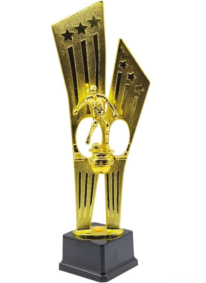 28cm Gold Football Trophy – Premium Award for Soccer Champions, Tournaments & Sports Events