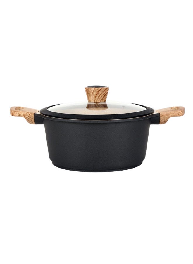 Pal Non-Stick Pot, Black Brown/Silver 24 cm