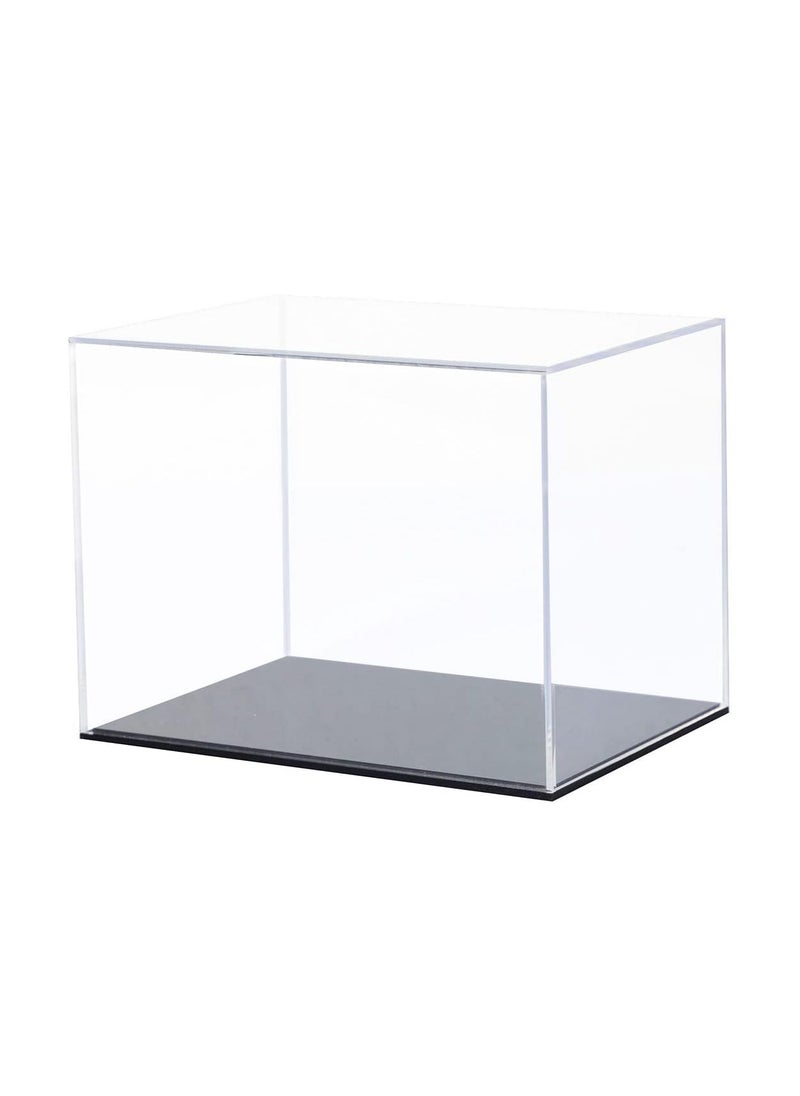 Mini Helmet Display Case – Clear Acrylic Dustproof Storage Box for Football Mini Helmet Collectibles