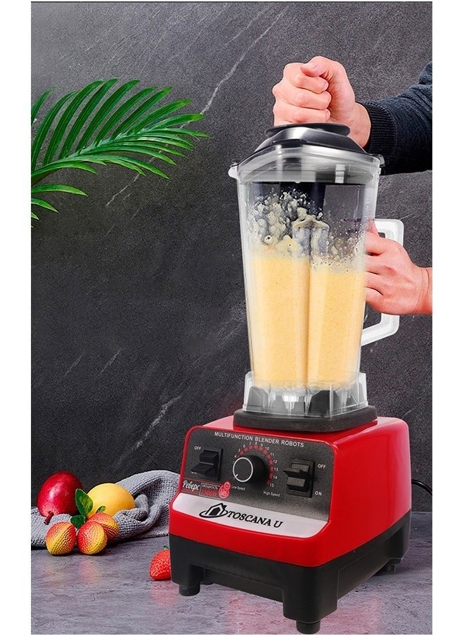 2L Adjustable Electric Blender with Grain Grinder Multifunctional Grain Grinder