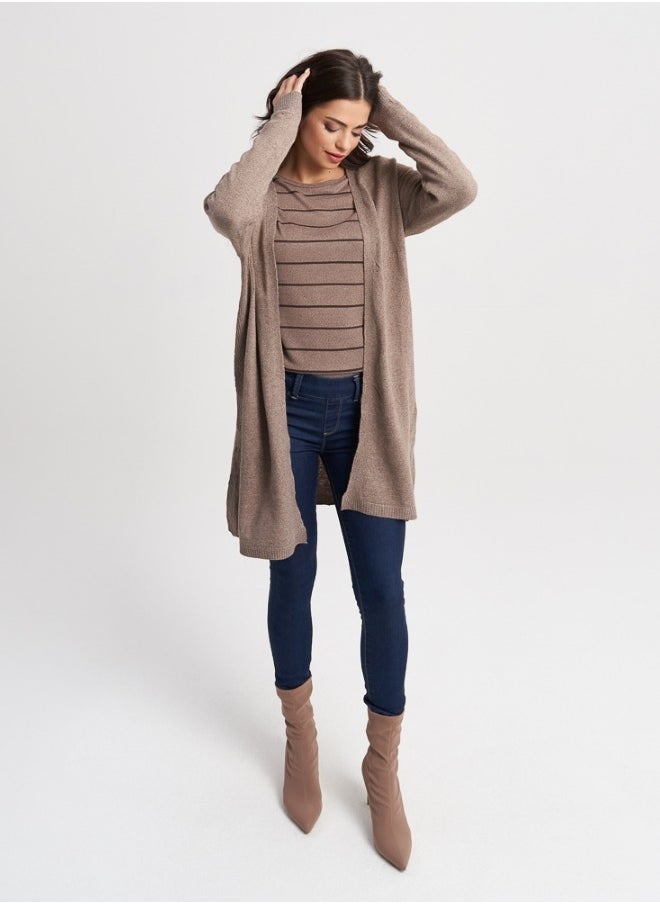 Long Knit Cardigan