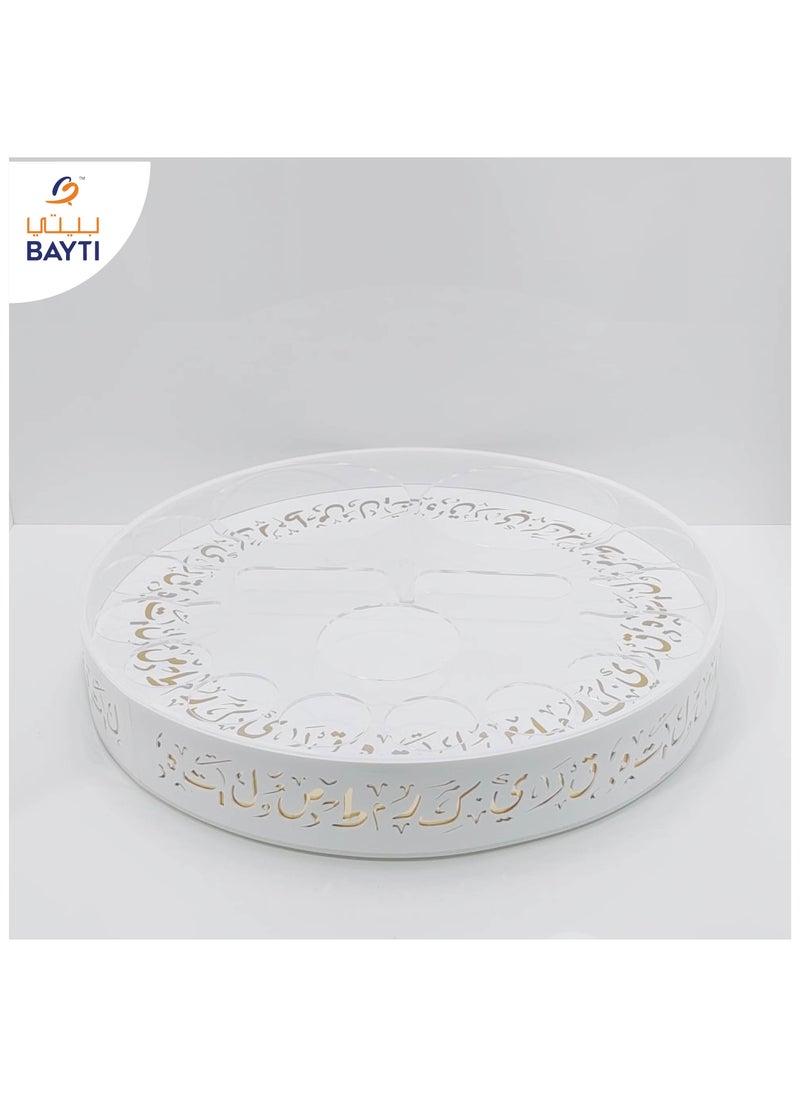 Dahlia Circle Tray 6x6 cm