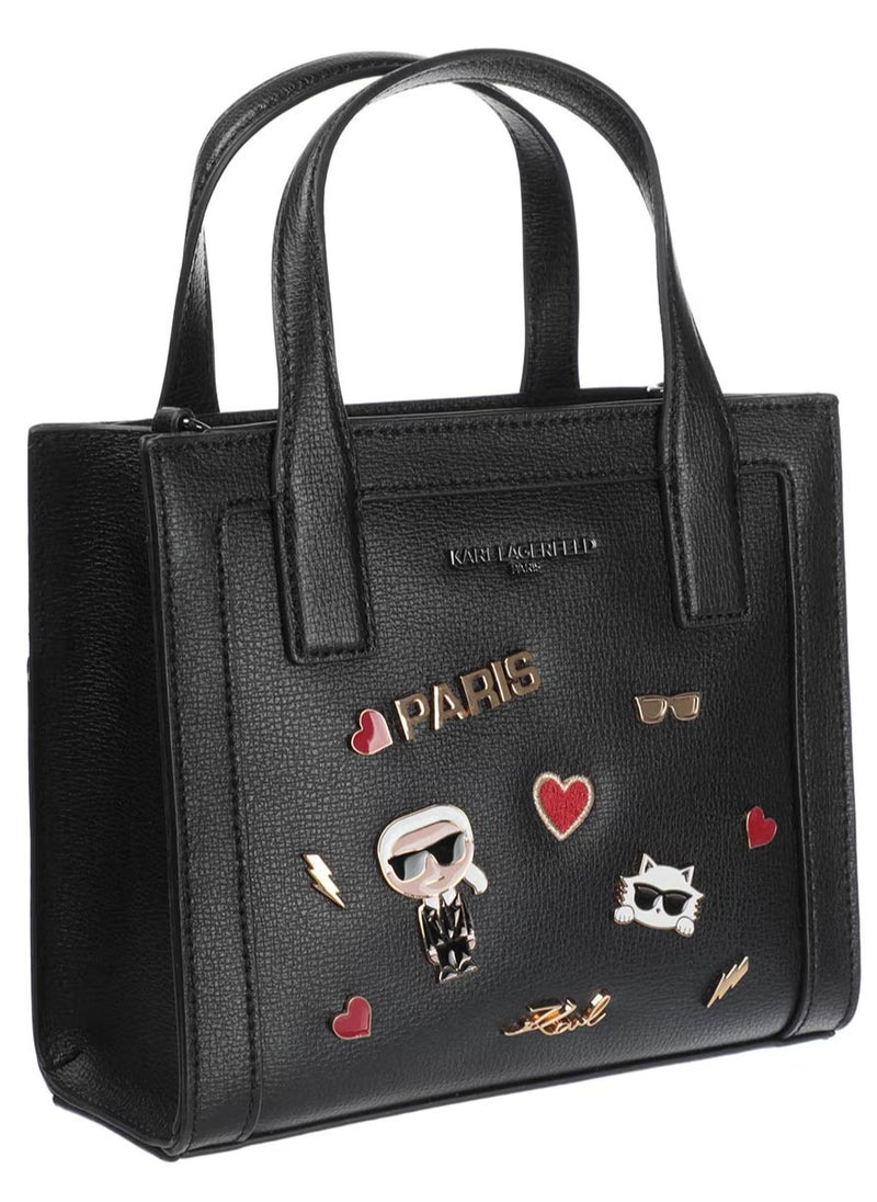 Karl Lagerfeld Paris de piel para mujer Bolsa flap