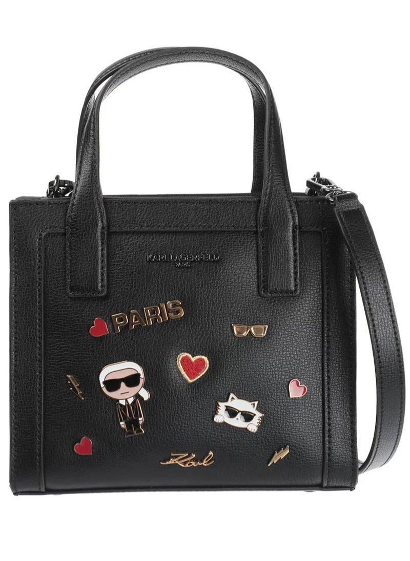 Karl Lagerfeld Paris de piel para mujer Bolsa flap