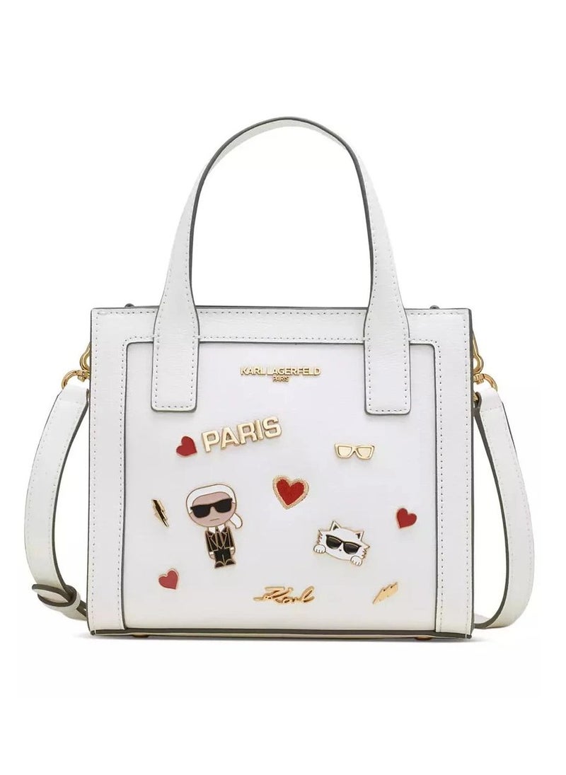 Karl Lagerfeld Paris de piel para mujer Bolsa flap