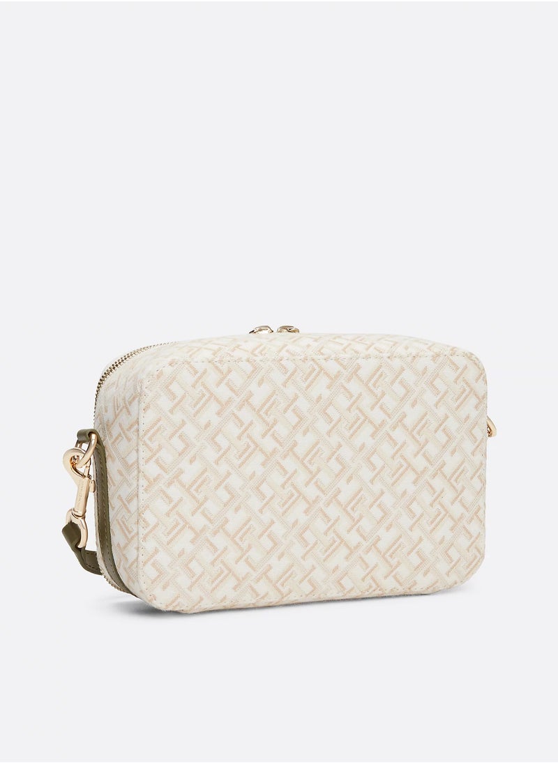 Tommy Hilfiger monogram-print crossbody bag