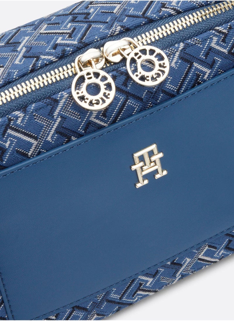 Tommy Hilfiger monogram-print crossbody bag