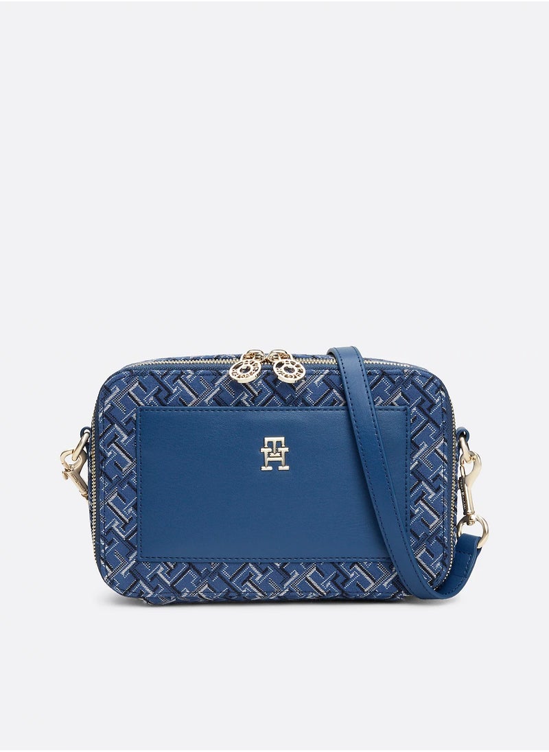 Tommy Hilfiger monogram-print crossbody bag