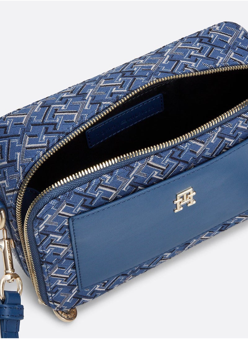 Tommy Hilfiger monogram-print crossbody bag