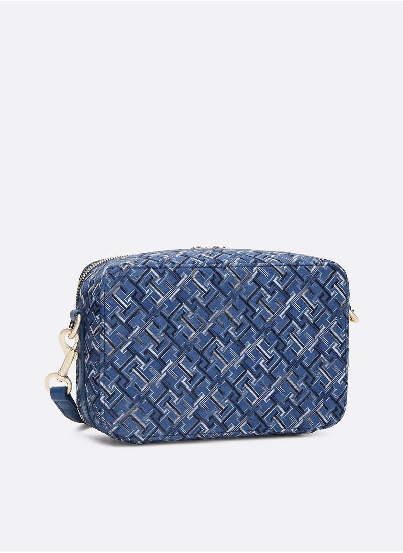 Tommy Hilfiger monogram-print crossbody bag
