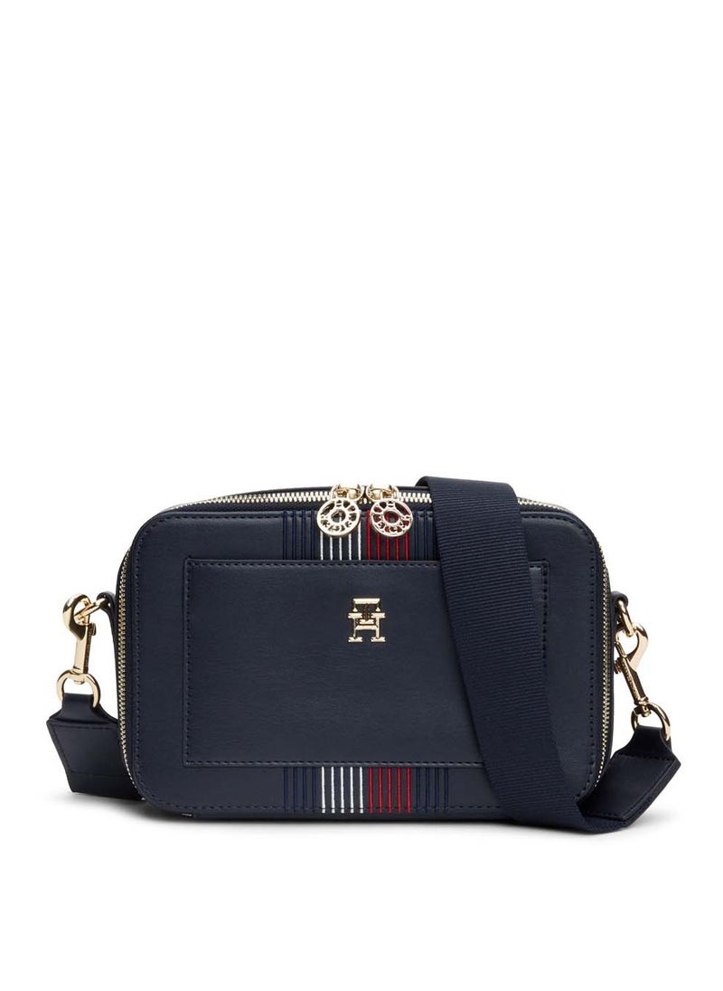 Tommy Hilfiger monogram-print crossbody bag