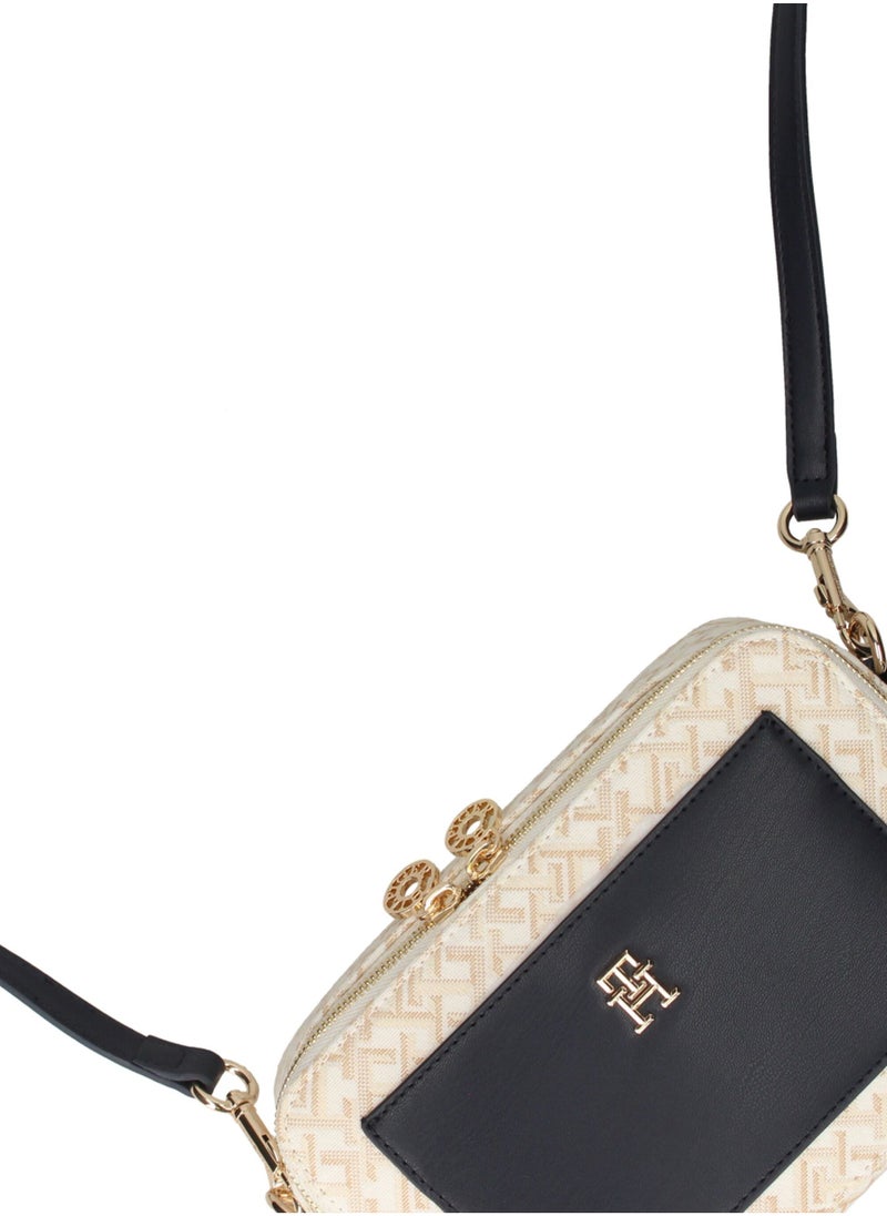 Tommy Hilfiger monogram-print crossbody bag