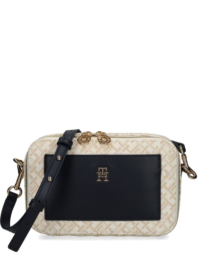 Tommy Hilfiger monogram-print crossbody bag