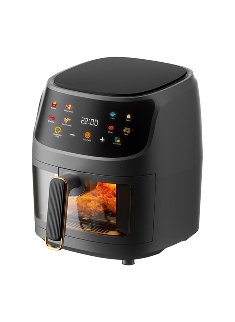 Air Fryer 8 Liter 2400W Extra Large Capacity Digital Touch Control Panel 8 Different Menu with Temperature Adjustable Instant Pot