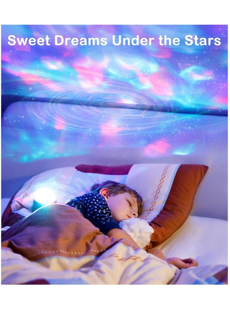 NEW Galaxy Star Projector – Sound Activated Bluetooth Night Light with Timer for Bedrooms, Cars, and Party Decor